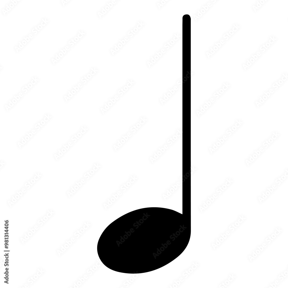 Music Note Sign Illustration Icon. Music Singing Vector Symbol. Music Note Sign Illustration Icon. Music Singing Vector Symbol.
