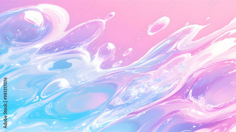 Abstract Swirling Pastel Colors, Blue, Pink, White, Abstract Art Background Abstract Swirling Pastel Colors, Blue, Pink, White, Abstract Art Background