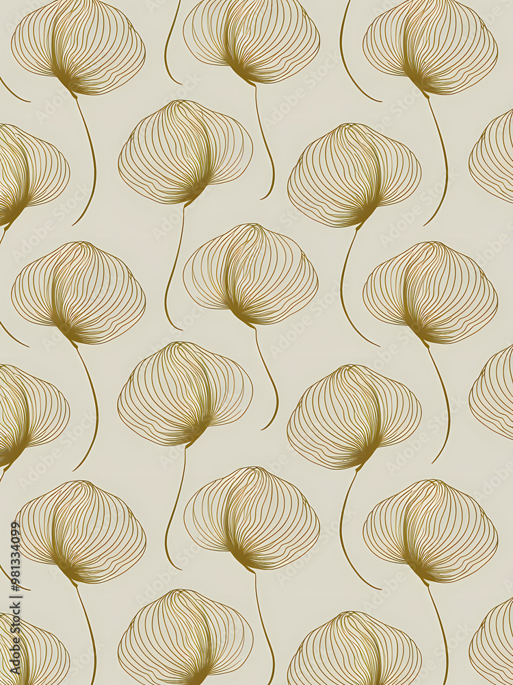 golden ginkgo leaves pattern golden ginkgo leaves pattern