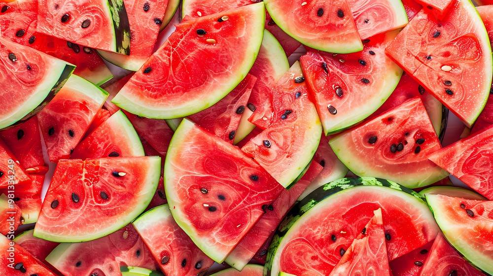 Watermelon slices background of watermelon slice Watermelon slices background of watermelon slice