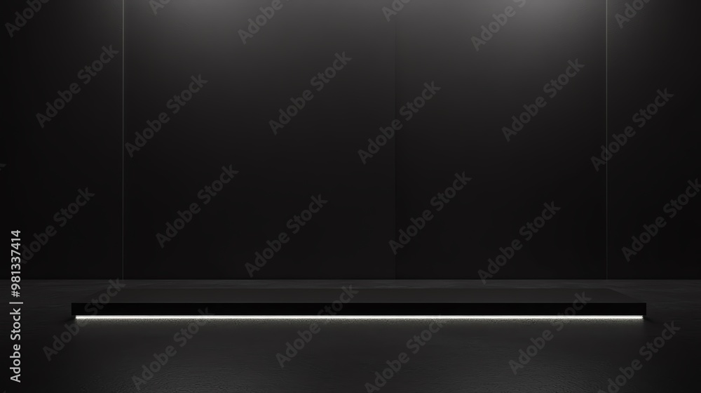 A minimalist black backdrop featuring subtle lighting, perfect for product showcases and modern designs. A minimalist black backdrop featuring subtle lighting, perfect for product showcases and modern designs.