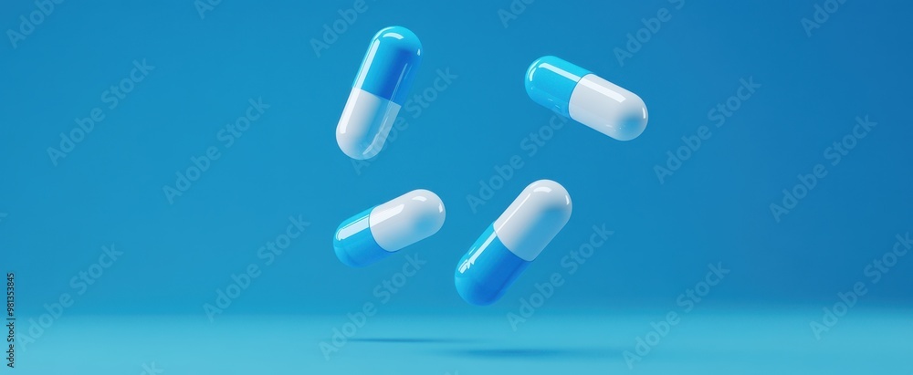 The Floating Blue Capsules The Floating Blue Capsules