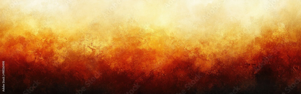 A captivating watercolor gradient evoking autumn's warmth with Halloween's haunting allure A captivating watercolor gradient evoking autumn's warmth with Halloween's haunting allure