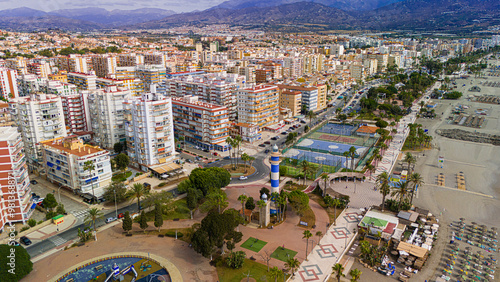 Torre del mar desde el cielo