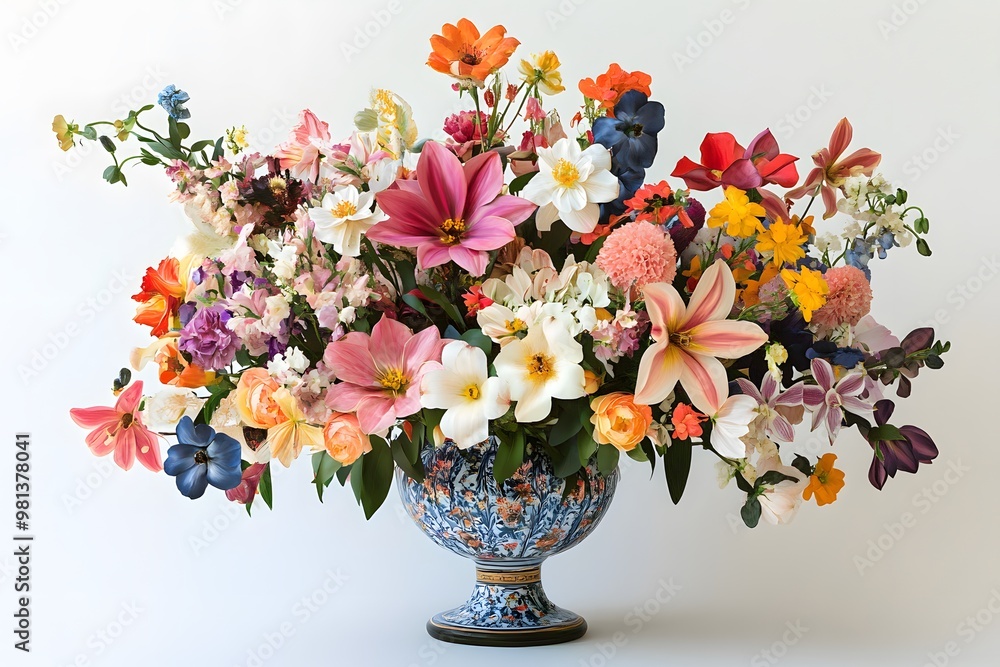 Beautiful bouquet of colorful flowers Beautiful bouquet of colorful flowers