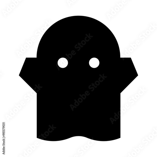 Halloween Ghost Solid Icon