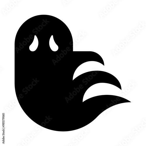 Halloween Ghost Solid Icon
