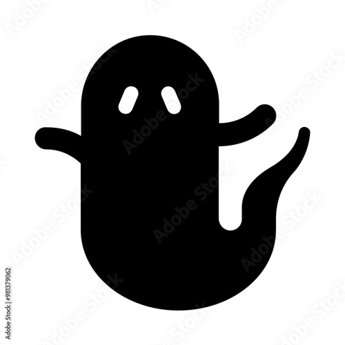 Halloween Ghost Solid Icon