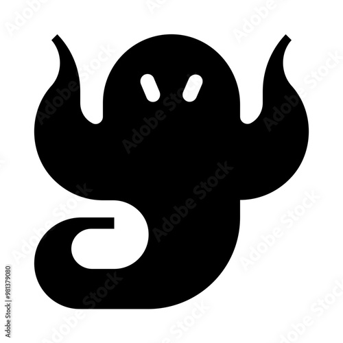 Halloween Ghost Solid Icon