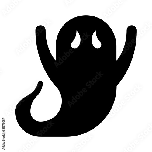 Halloween Ghost Solid Icon