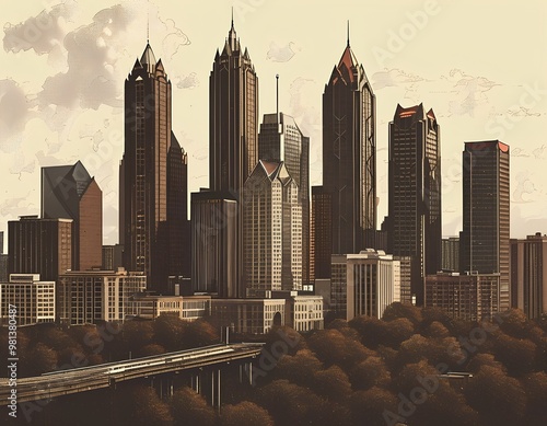 Atlanta skyline
