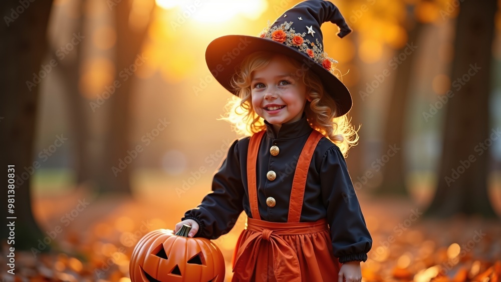 little child in halloween costume little child in halloween costume