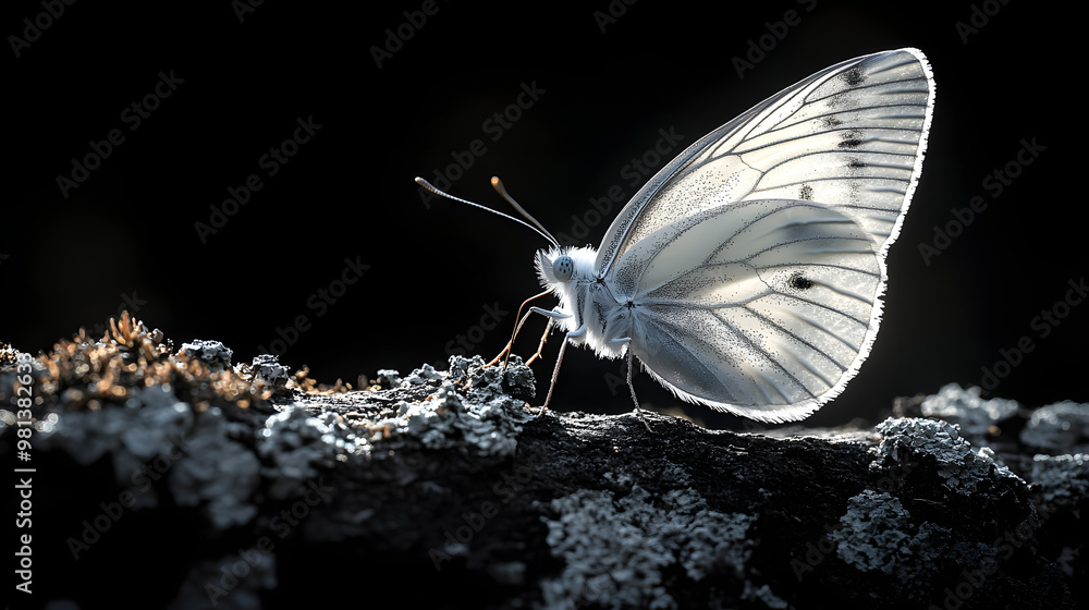 “A White Butterfly on the Black Background of an Old Tree Trunk, Highlighting a Striking Contrast Between Light and Dark, Symbolizing Fragility, Transformation, and Nature’s Delicate Beauty”
“A White Butterfly on the Black Background of an Old Tree Trunk, Highlighting a Striking Contrast Between Light and Dark, Symbolizing Fragility, Transformation, and Nature’s Delicate Beauty”