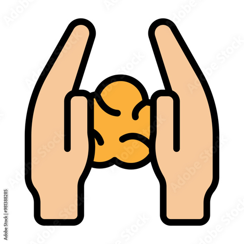 Mold Vector Filled Icon Design