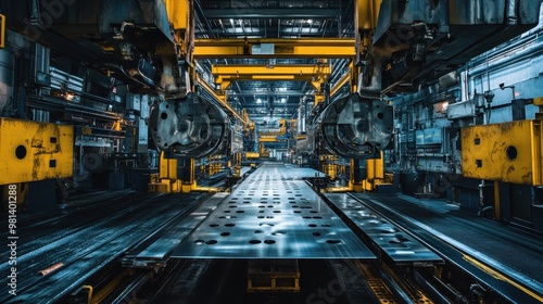 Vast and Industrious: Inside an Automotive Manufacturing Plant