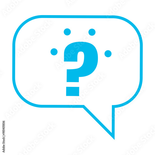 Question mark, What, chat, Speech bubble