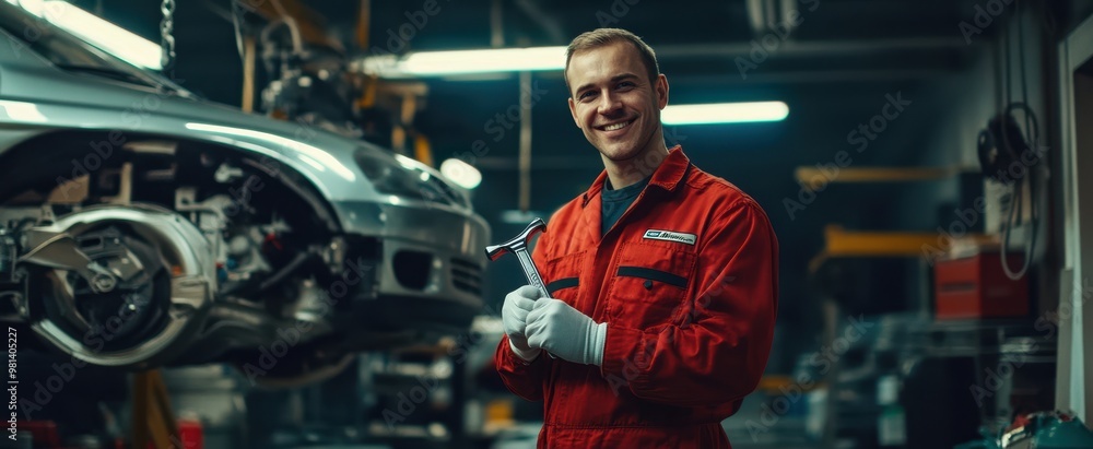 The Mechanic in Workshop
