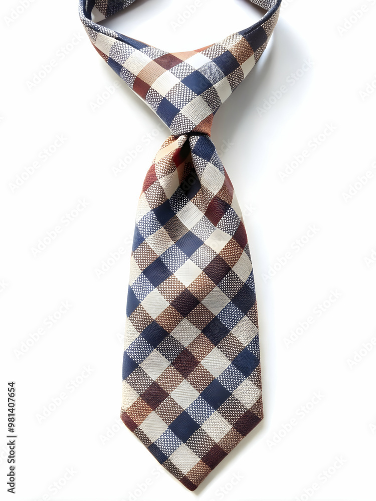 checkered necktie hangs checkered necktie hangs