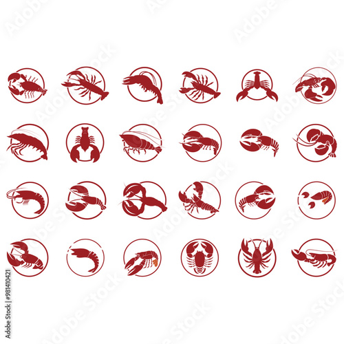 lobster vector illustration design icon photo