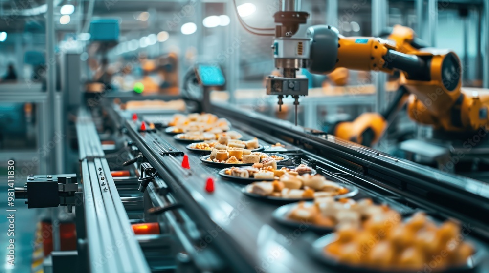 Automated Food Production Line Automated Food Production Line