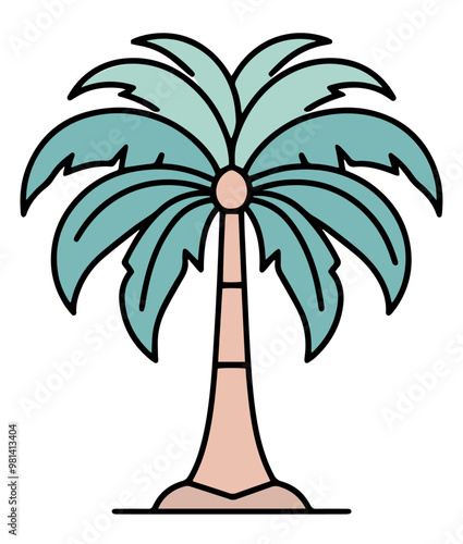 Palma ilustracja