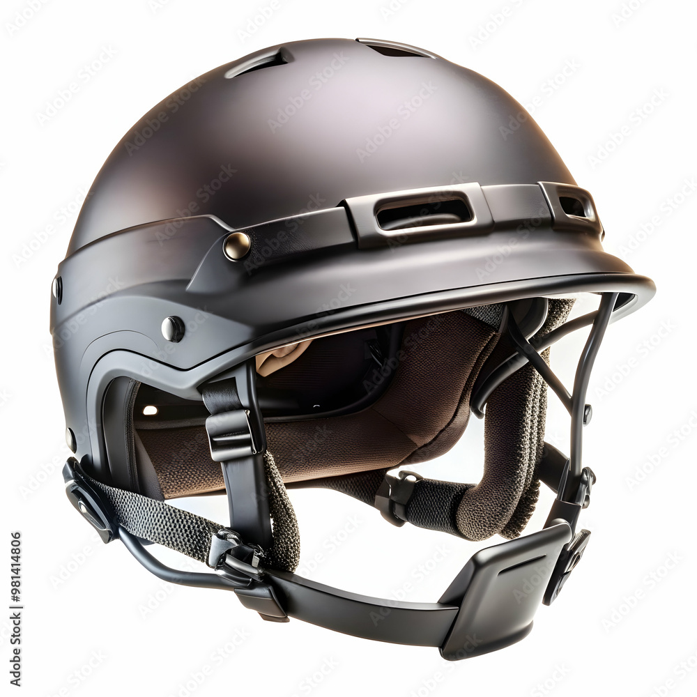 Naklejka premium helmet on white background