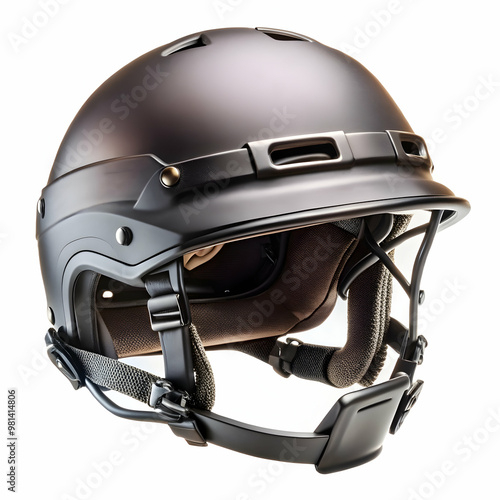 helmet on white background