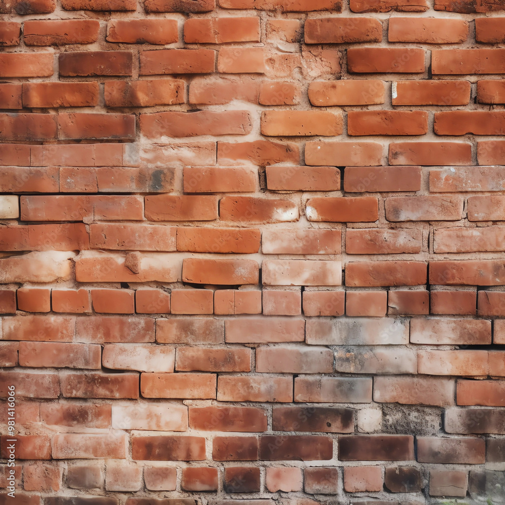 Obraz premium Brick Wall Textures Digital Paper Background