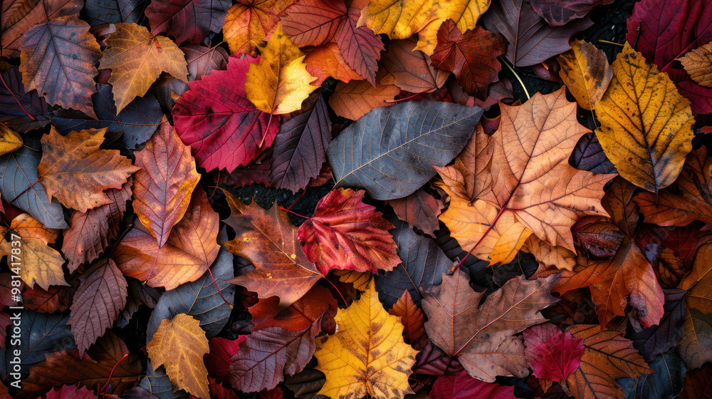 The Colorful Autumn Leaves The Colorful Autumn Leaves