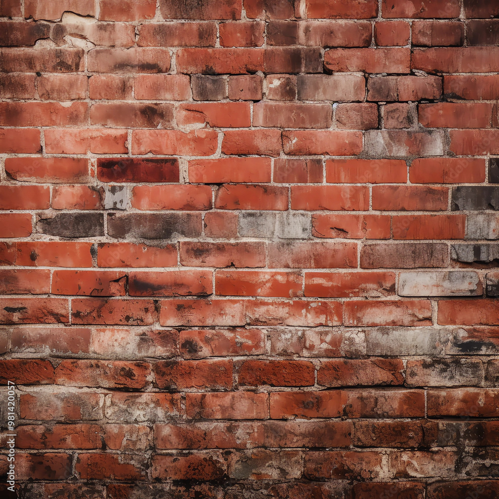 Obraz premium Brick Wall Textures Digital Paper Background