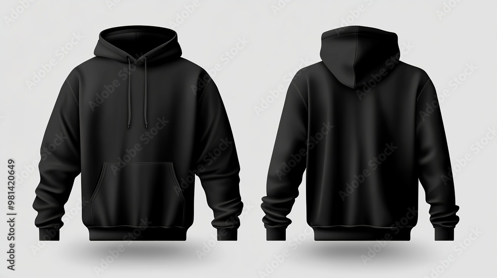 Customizable Hoodie Mockup for Design Presentation Customizable Hoodie Mockup for Design Presentation