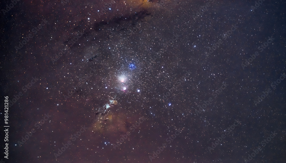 Night Sky: Universe Filled with Stars, Nebula, and Galaxy Night Sky: Universe Filled with Stars, Nebula, and Galaxy