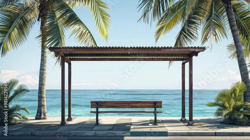 Relaxing Beachside Shelter photo