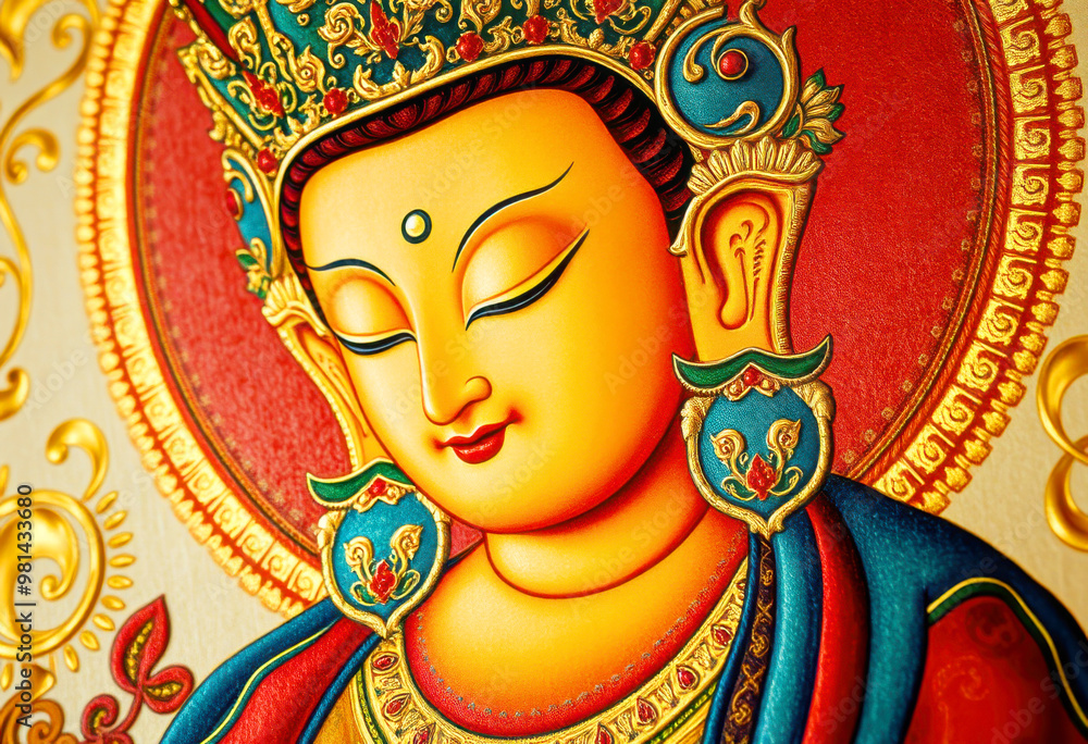 Fototapeta premium Tibetan Thangka