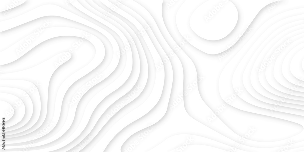 Abstract modern 3d Paper cut white background .white waves background ,paper art style, flyers posters prints .geometric background overlap layer. Abstract modern 3d Paper cut white background .white waves background ,paper art style, flyers posters prints .geometric background overlap layer.