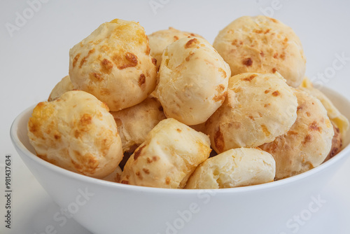 Obraz na płótnie Brazilian Pao de queijo cheese bread w salonie