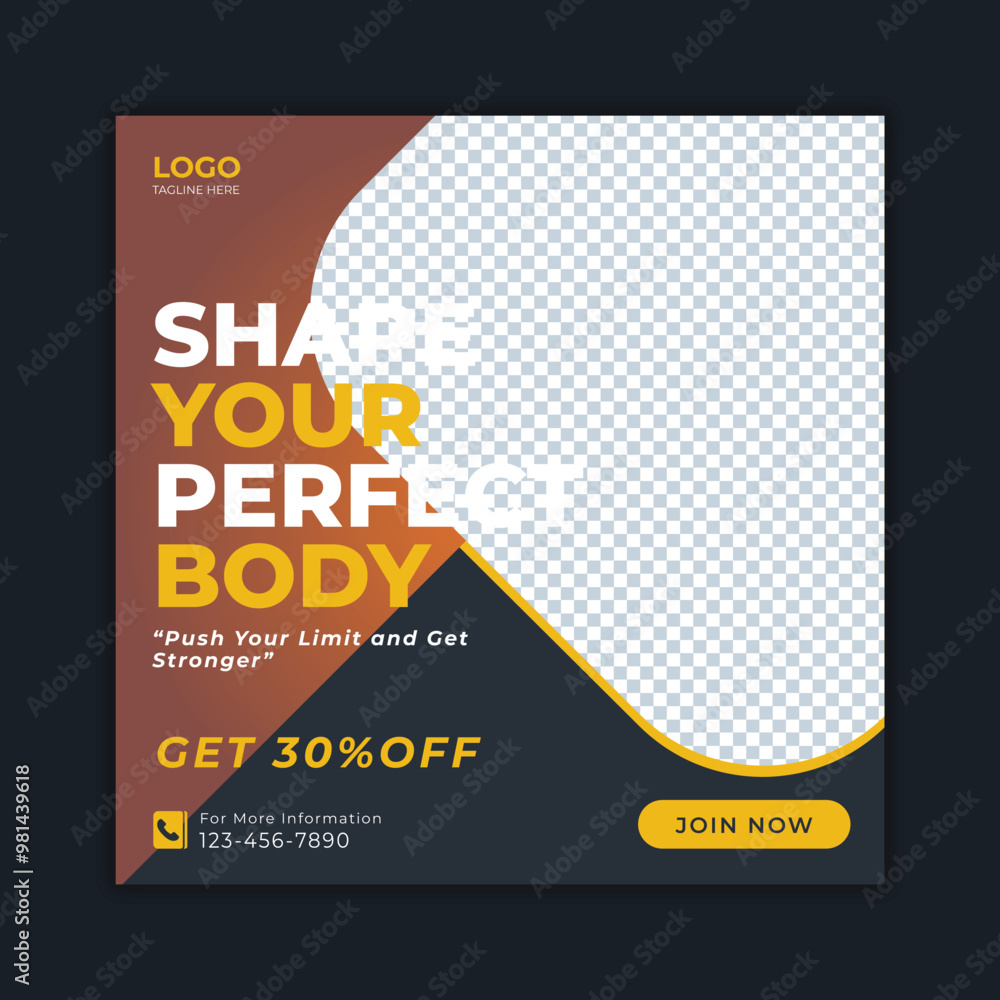 gym social media post, fitness instgram post design, gym add design, gym promotion post design, gym flyer design, fitness poster design gym social media post, fitness instgram post design, gym add design, gym promotion post design, gym flyer design, fitness poster design