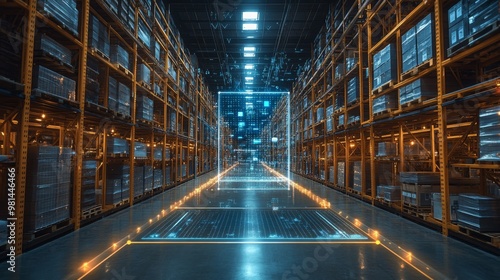 AI technology transforming warehouse safety and efficiency through innovative systems photo