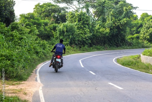 Roads in the chittagong hill tracts. this photo was taken from Bandarban,Bangladesh. photo