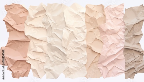 Wallpaper Mural crumpled paper background Torontodigital.ca