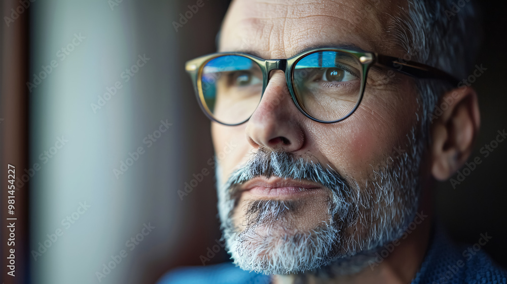 Middle-aged good looking man posing in front of a black background with copy space. Middle-aged good looking man posing in front of a black background with copy space.