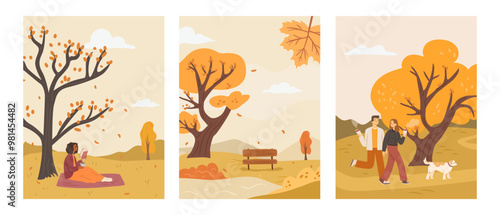 autumn illustrations Export
