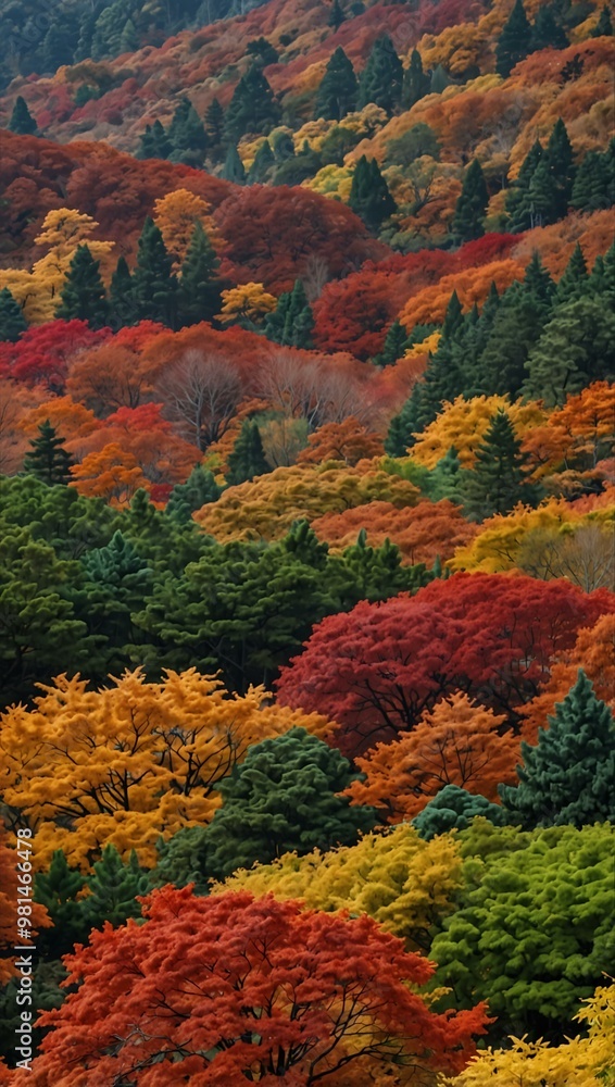Japan’s fall foliage transformation during Koyo season Japan’s fall foliage transformation during Koyo season