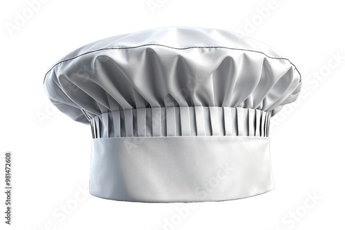 Wallpaper Mural High-resolution image showcasing a sole white chef's hat, clean, immaculately ironed, isolated against a completely transparent background, flawless, reveals dimples and bilas precision Torontodigital.ca