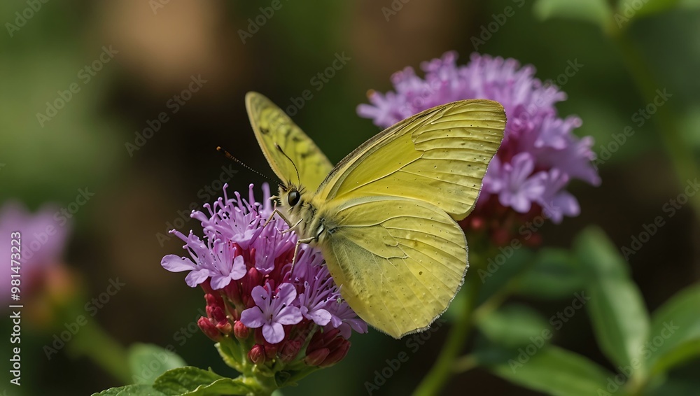 Lemon butterfly.