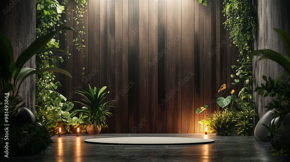 Fototapeta premium design a beautifully looking wall for a youtube video