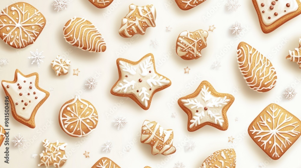 banner christmas background pattern cookies with christmas pattern transparent background banner christmas background pattern cookies with christmas pattern transparent background