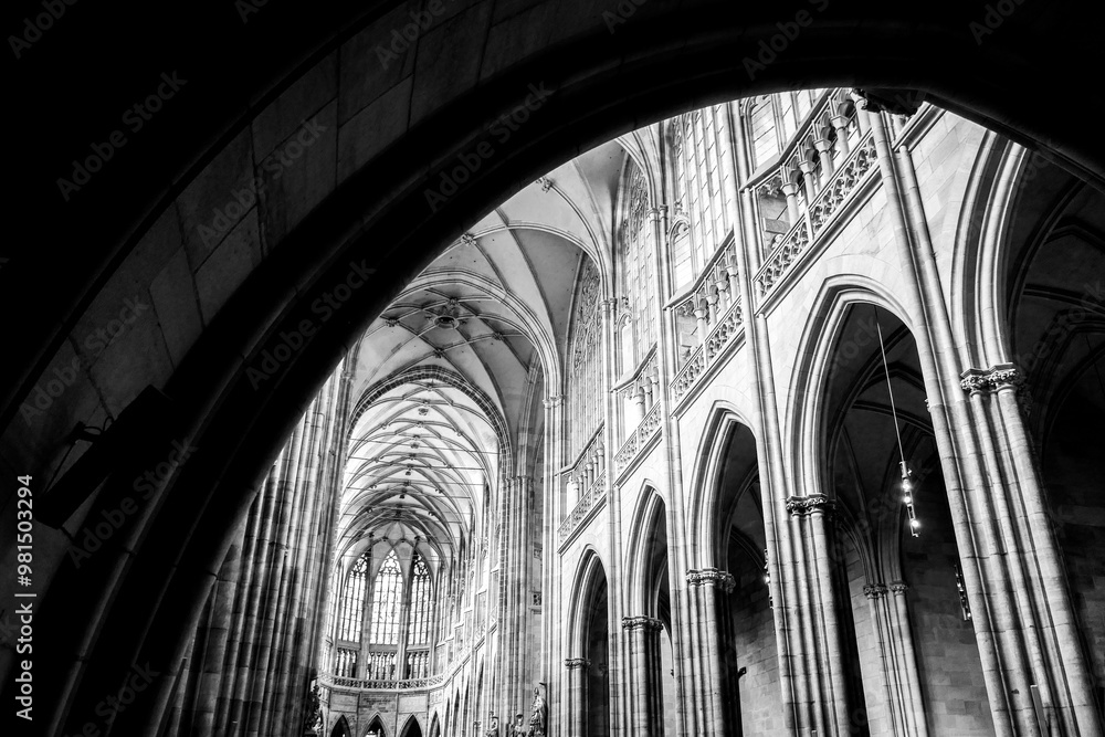 custom made wallpaper toronto digitalLow angle view of a church ceiling