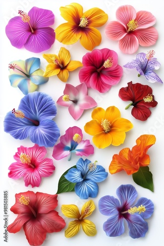 colorful flowers background