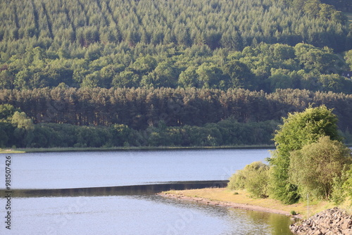 Blessington lake in Ireland photo